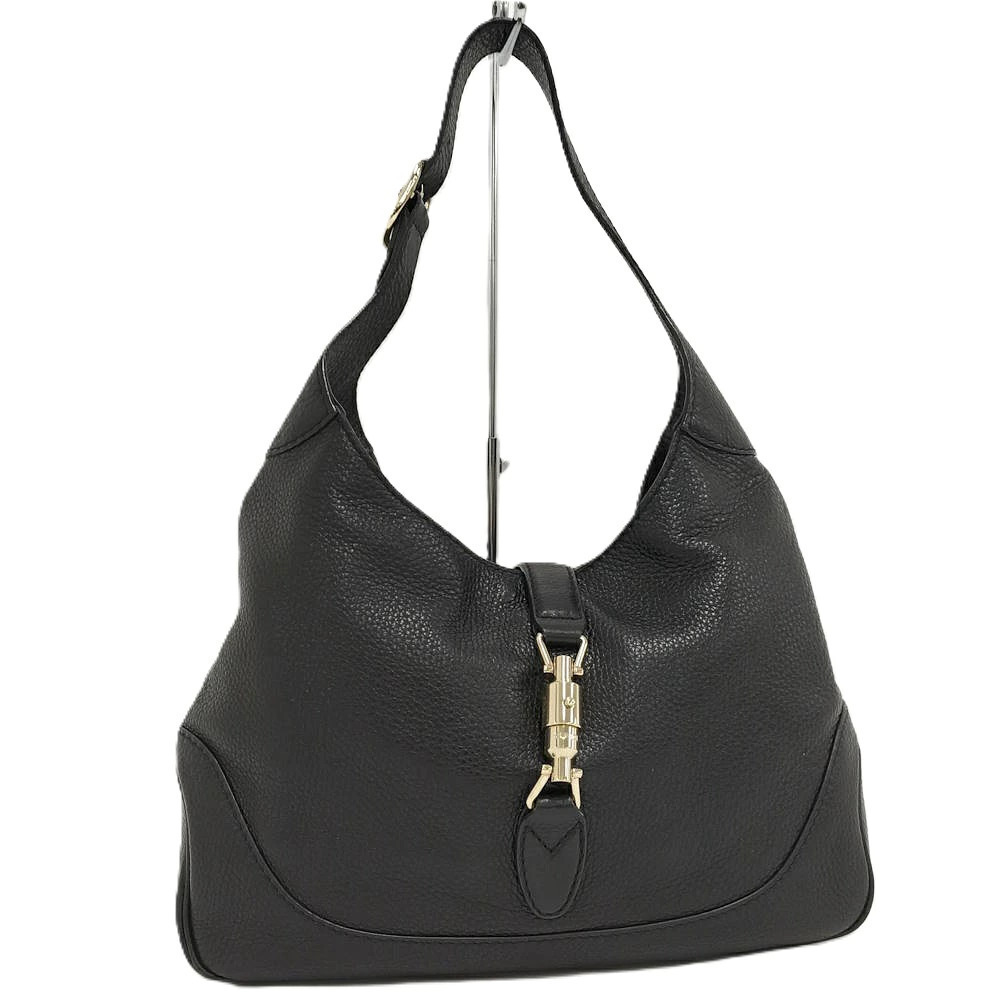 Gucci Hobo Bag Jackie Leather Black